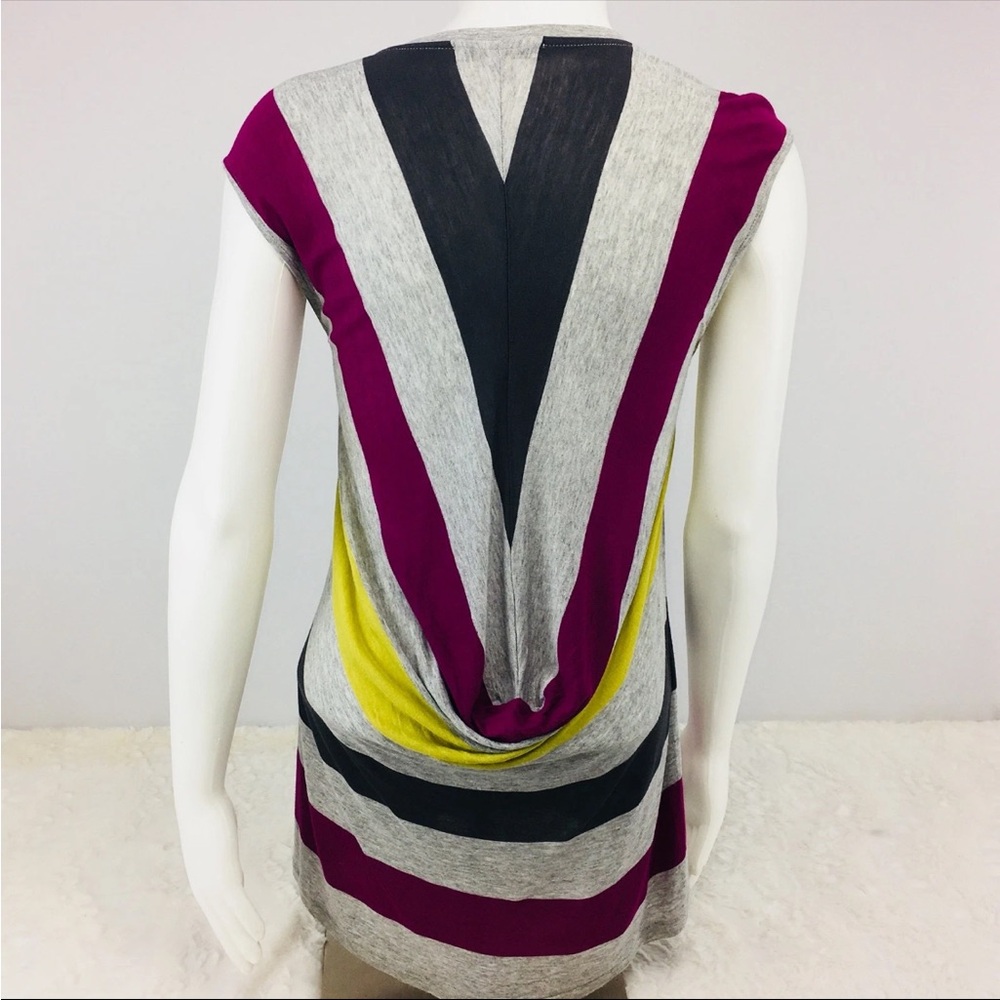 Anthropologie Louise et Charlotte euro drape lux material Tank Top lagenlook M